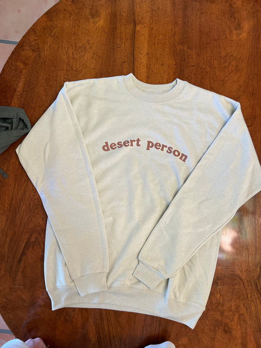 Desert Person Crewneck Sweatshirt